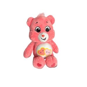 Care Bears Love-a-Lot Pink Care Bear Plush 12"
Stuffed Animal